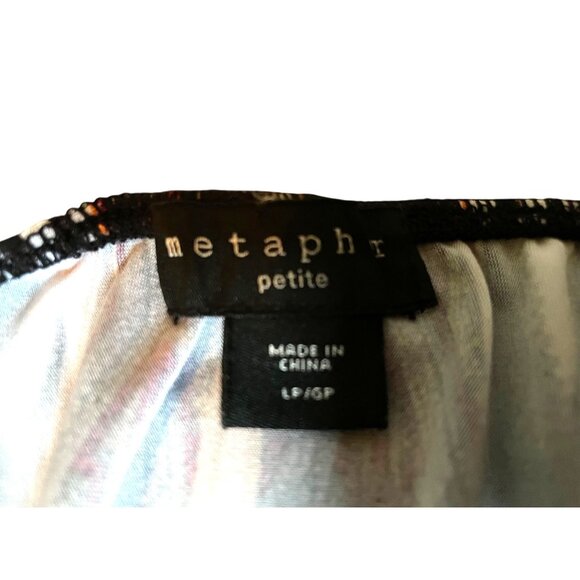 Metaphor Women’s LP Petite Maxi Dress Sleeveless Pullover Rustic Boho - Picture 6 of 11